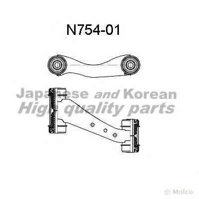 ASHUKI N754-01 Рычаг независимой подвески колеса, подвеска колеса для NISSAN PRIMERA (Ниссан Примера) ASHUKI N754-01 Рычаг независимой подвески колеса, подвеска колеса для NISSAN PRIMERA (Ниссан Примера)