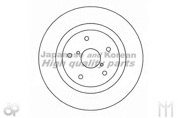 ASHUKI S016-30 Тормозной диск для SUBARU SVX (Субару Сvx) ASHUKI S016-30 Тормозной диск для SUBARU SVX (Субару Сvx)