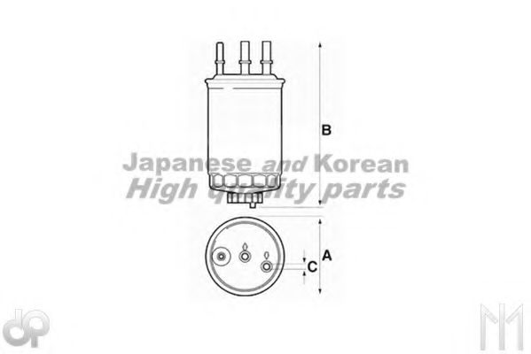 ASHUKI SY003-05 Топливный фильтр для SSANGYONG ACTYON SPORTS I (Сан-янг/санянг Актион спорт1) ASHUKI SY003-05 Топливный фильтр для SSANGYONG ACTYON SPORTS I (Сан-янг/санянг Актион спорт1)