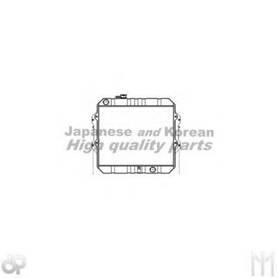 ASHUKI T553-23 Радиатор, охлаждение двигателя 