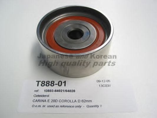 ASHUKI T888-01 Паразитный Ведущий ролик, зубчатый ремень для TOYOTA SPRINTER (Тойота/тоета Спринтэр) ASHUKI T888-01 Паразитный Ведущий ролик, зубчатый ремень для TOYOTA SPRINTER (Тойота/тоета Спринтэр)