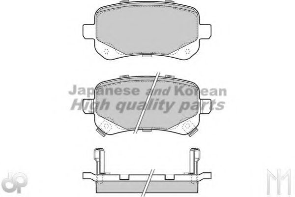 ASHUKI US104259 Тормозные колодки для DODGE JOURNEY (Додж Жоурнэъ) ASHUKI US104259 Тормозные колодки для DODGE JOURNEY (Додж Жоурнэъ)