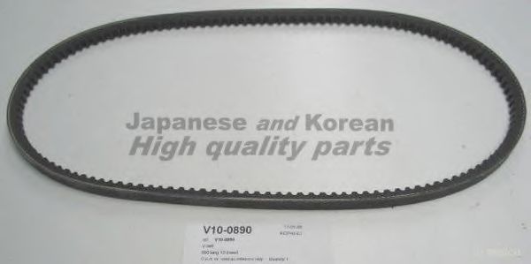 ASHUKI V10-0890 Клиновой ремень для KIA PRIDE (Киа Придэ)
