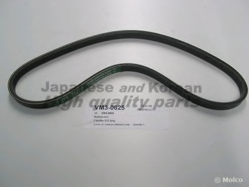 ASHUKI VM3-0625 Поликлиновой ремень для TOYOTA AVENSIS (Тойота/тоета Авенсис) ASHUKI VM3-0625 Поликлиновой ремень для TOYOTA AVENSIS (Тойота/тоета Авенсис)