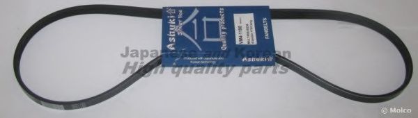 ASHUKI VM4-1190 Поликлиновой ремень для TOYOTA 4 RUNNER (Тойота/тоета 4 руннэр) ASHUKI VM4-1190 Поликлиновой ремень для TOYOTA 4 RUNNER (Тойота/тоета 4 руннэр)