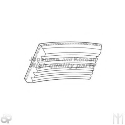 ASHUKI VM6-0963 Поликлиновой ремень для MITSUBISHI (Митсубиши/митсубиси) ASHUKI VM6-0963 Поликлиновой ремень для MITSUBISHI (Митсубиши/митсубиси)