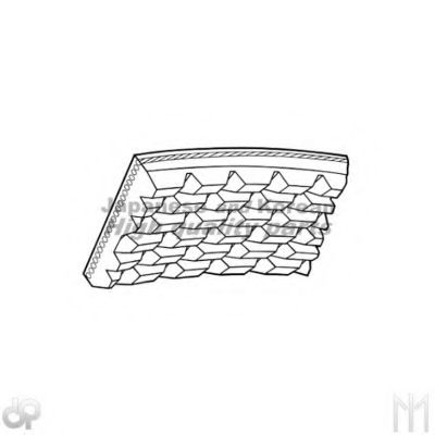 ASHUKI VM6-1650 Поликлиновой ремень для CITROëN (Cитроëн) ASHUKI VM6-1650 Поликлиновой ремень для CITROëN (Cитроëн)