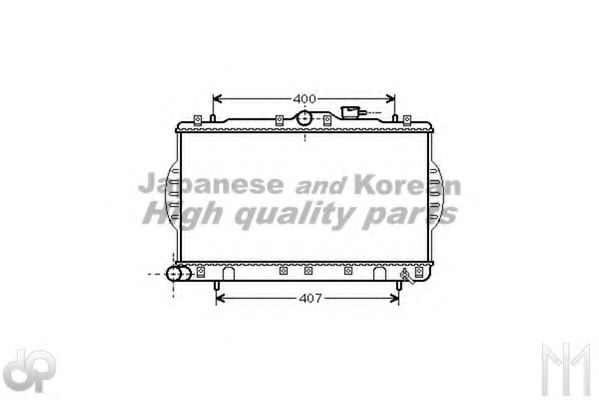 ASHUKI Y510-01 Радиатор, охлаждение двигателя для HYUNDAI (Хендай) ASHUKI Y510-01 Радиатор, охлаждение двигателя для HYUNDAI (Хендай)