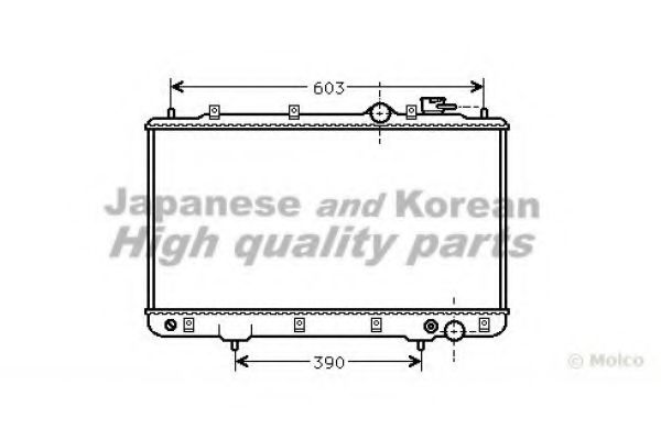 ASHUKI Y550-26 Радиатор, охлаждение двигателя для HYUNDAI (Хендай) ASHUKI Y550-26 Радиатор, охлаждение двигателя для HYUNDAI (Хендай)
