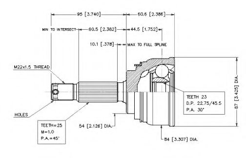 VEMA 18576 Шарнирный комплект, приводной вал для MITSUBISHI ECLIPSE I (Митсубиши/митсубиси Эcлипсэ и) VEMA 18576 Шарнирный комплект, приводной вал для MITSUBISHI ECLIPSE I (Митсубиши/митсубиси Эcлипсэ и)