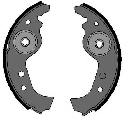 VEMA 84089 Тормозные колодоки для FIAT 500 (Фиат 500) VEMA 84089 Тормозные колодоки для FIAT 500 (Фиат 500)
