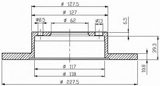 VEMA 98000 Тормозной диск для SEAT (Сеат) VEMA 98000 Тормозной диск для SEAT (Сеат)