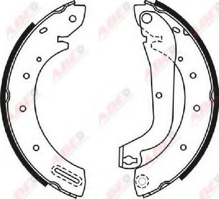 ABE C01046ABE Тормозные колодоки 09 1995 для MAZDA TRIBUTE (Мазда Трибутэ) ABE C01046ABE Тормозные колодоки 09 1995 для MAZDA TRIBUTE (Мазда Трибутэ)