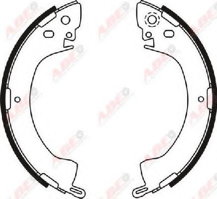 ABE C05001ABE Тормозные колодоки для MITSUBISHI COLT/RODEO (Митсубиши/митсубиси Cолт/родэо) ABE C05001ABE Тормозные колодоки для MITSUBISHI COLT/RODEO (Митсубиши/митсубиси Cолт/родэо)