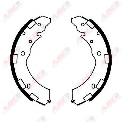 ABE C05060ABE Тормозные колодоки для MITSUBISHI CHALLENGER (Митсубиши/митсубиси Чаллэнгэр) ABE C05060ABE Тормозные колодоки для MITSUBISHI CHALLENGER (Митсубиши/митсубиси Чаллэнгэр)