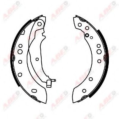 ABE C05063ABE Тормозные колодоки для MITSUBISHI COLT VI (Митсубиши/митсубиси Кольт 6) ABE C05063ABE Тормозные колодоки для MITSUBISHI COLT VI (Митсубиши/митсубиси Кольт 6)
