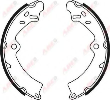 ABE C08006ABE Тормозные колодоки 10 1985 для SUZUKI JIMNY (Сузуки Жимнъ) ABE C08006ABE Тормозные колодоки 10 1985 для SUZUKI JIMNY (Сузуки Жимнъ)