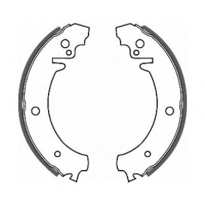 ABE C0L000ABE Тормозные колодоки задний мост для LADA NADESCHDA (Лада Надэщда) ABE C0L000ABE Тормозные колодоки задний мост для LADA NADESCHDA (Лада Надэщда)