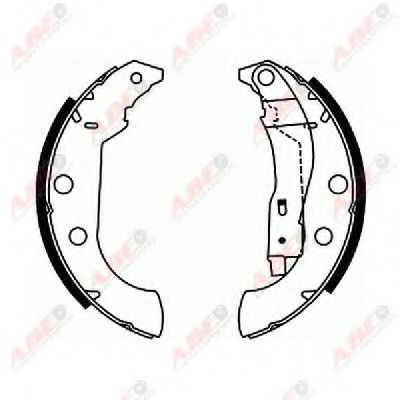ABE C0P029ABE Тормозные колодоки 07 1992 для PEUGEOT (Пежо) ABE C0P029ABE Тормозные колодоки 07 1992 для PEUGEOT (Пежо)