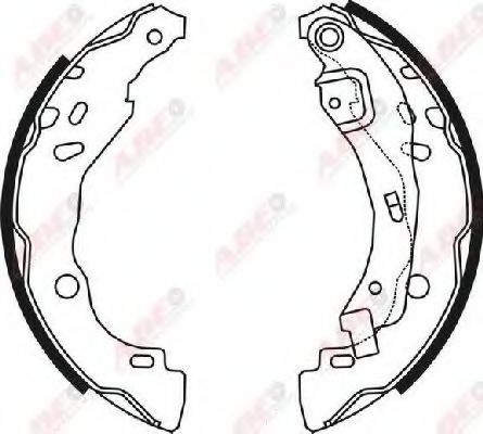 ABE C0R023ABE Тормозные колодоки Bosch для DACIA SANDERO II (Дача Сандэро 2) ABE C0R023ABE Тормозные колодоки Bosch для DACIA SANDERO II (Дача Сандэро 2)