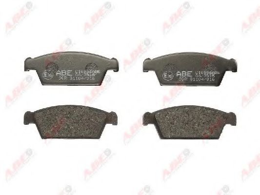 ABE C10006ABE Тормозные колодки передний мост для DAEWOO (Дэу) ABE C10006ABE Тормозные колодки передний мост для DAEWOO (Дэу)