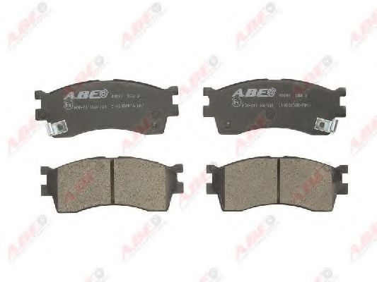 ABE C10303ABE Комплект тормозных колодок, дисковый тормоз<br >передний мост 