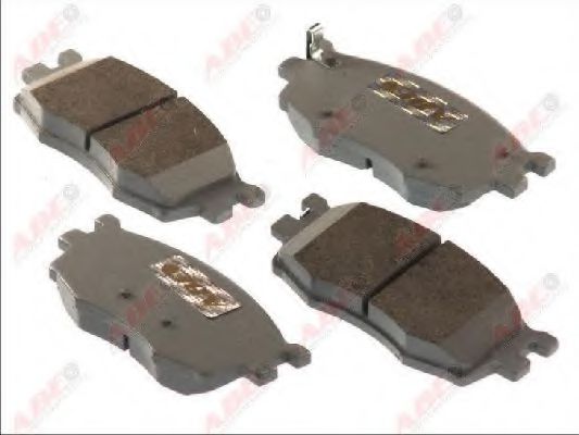 ABE C10323ABE Комплект тормозных колодок, дисковый тормоз 