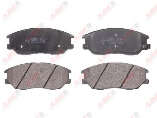 ABE C10337ABE Комплект тормозных колодок, дисковый тормоз 
