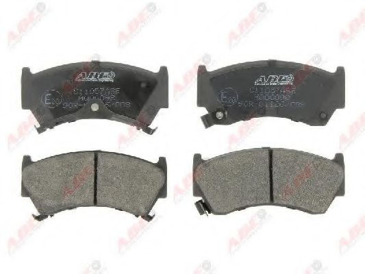 ABE C11057ABE Комплект тормозных колодок, дисковый тормоз<br >10 1995 