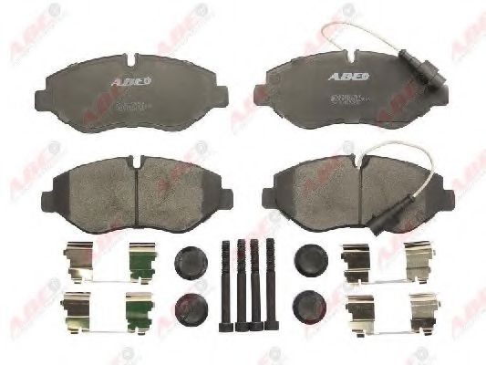 ABE C11092ABE Комплект тормозных колодок, дисковый тормоз 