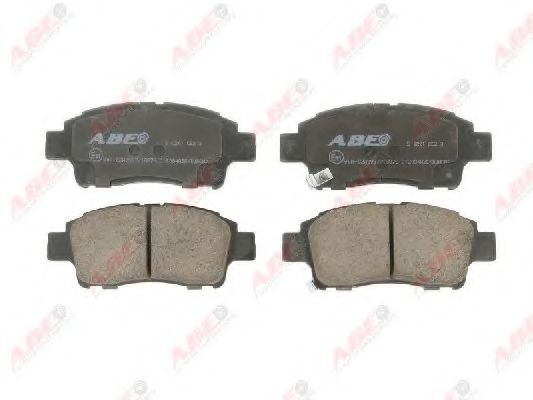 ABE C12084ABE Комплект тормозных колодок, дисковый тормоз<br >07 1999 