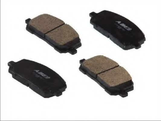 ABE C12105ABE Комплект тормозных колодок, дисковый тормоз 