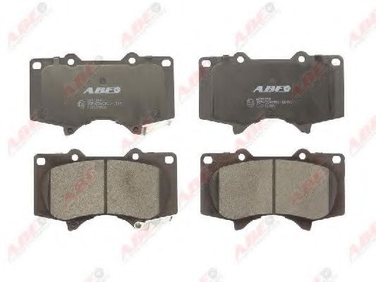 ABE C12111ABE Тормозные колодки для TOYOTA (FAW) PRADO (Тойота/тоета (фав) Прадо) ABE C12111ABE Тормозные колодки для TOYOTA (FAW) PRADO (Тойота/тоета (фав) Прадо)