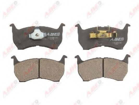 ABE C13001ABE Тормозные колодки для MAZDA 626 II (Мазда 626 2) ABE C13001ABE Тормозные колодки для MAZDA 626 II (Мазда 626 2)
