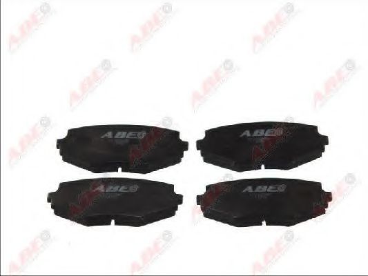 ABE C13002ABE Комплект тормозных колодок, дисковый тормоз<br >для автомобилей с ABS 