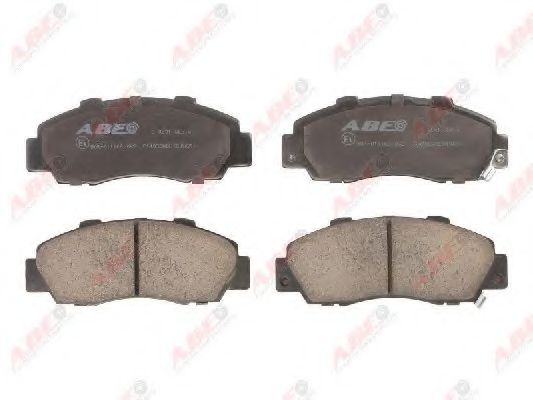 ABE C14032ABE Комплект тормозных колодок, дисковый тормоз 