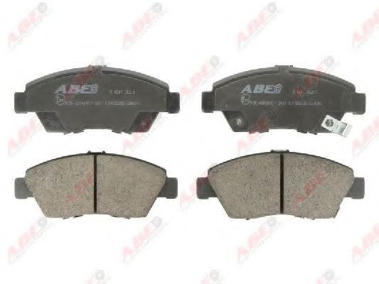 ABE C14033ABE Комплект тормозных колодок, дисковый тормоз<br >передний мост 