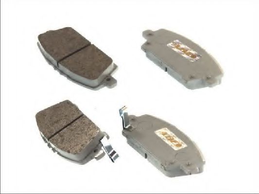 ABE C14051ABE Комплект тормозных колодок, дисковый тормоз 