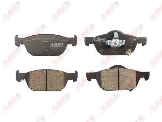 ABE C14055ABE Комплект тормозных колодок, дисковый тормоз 