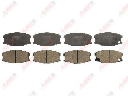 ABE C15039ABE Комплект тормозных колодок, дисковый тормоз 