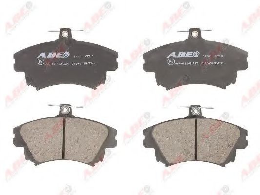 ABE C15043ABE Комплект тормозных колодок, дисковый тормоз 