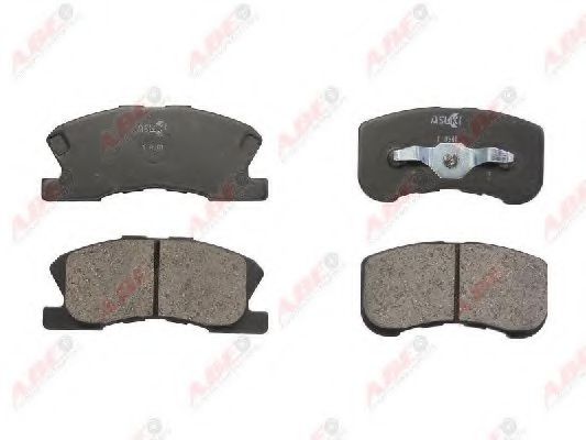 ABE C15048ABE Комплект тормозных колодок, дисковый тормоз 