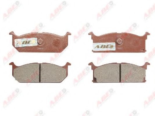 ABE C18004ABE Комплект тормозных колодок, дисковый тормоз<br >10 1984 