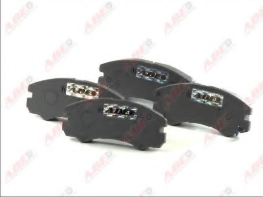 ABE C19009ABE Комплект тормозных колодок, дисковый тормоз<br >SV720103 