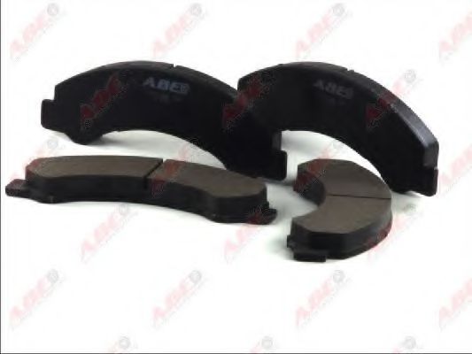 ABE C19011ABE Комплект тормозных колодок, дисковый тормоз<br >03 2001 