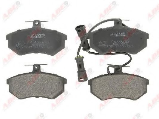 ABE C1A000ABE Тормозные колодки 08 1989 для CHERY FORA (Чери Фора) ABE C1A000ABE Тормозные колодки 08 1989 для CHERY FORA (Чери Фора)