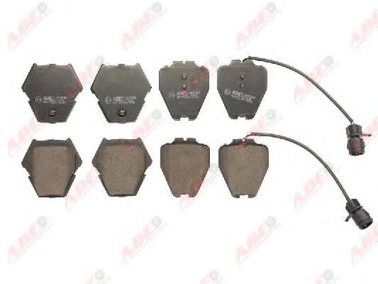ABE C1A049ABE Комплект тормозных колодок, дисковый тормоз<br >передний мост 