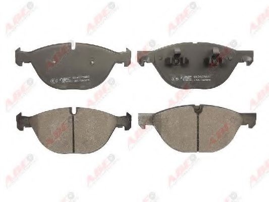 ABE C1B027ABE Комплект тормозных колодок, дисковый тормоз<br >для бронированных машин 