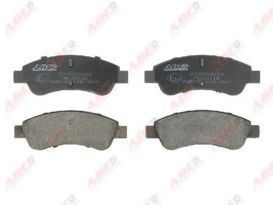 ABE C1C000ABE Тормозные колодки для PEUGEOT 207 (Пежо 207) ABE C1C000ABE Тормозные колодки для PEUGEOT 207 (Пежо 207)