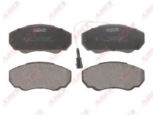 ABE C1C045ABE Комплект тормозных колодок, дисковый тормоз<br >1400 
